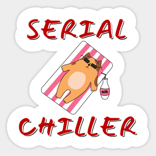 Serial chiller Sticker